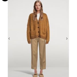 acne studios mohair -blend cardigan